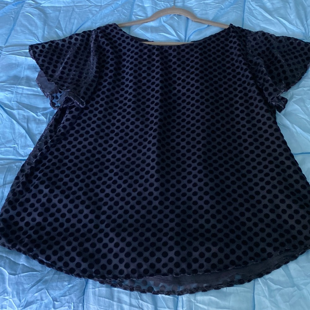LOFT Top polka dots